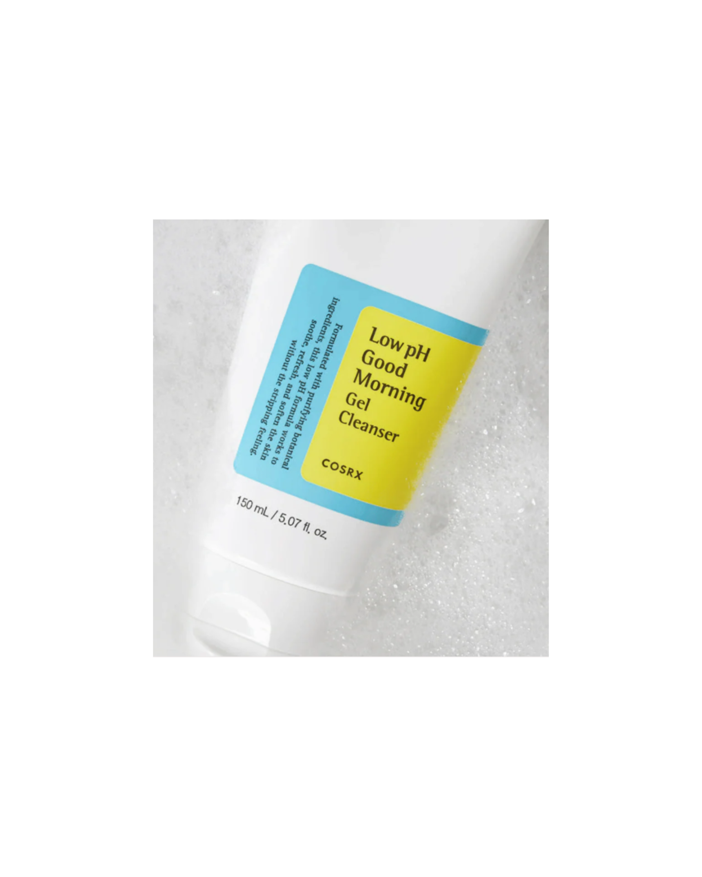 COSRX Low pH Good Morning Gel Cleanser produktförpackning