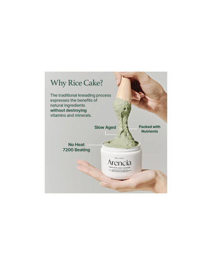 Fresh Green Rice Mochi Cleanser produktförpackning med ingredienser