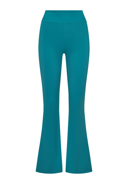 Miami Sculpt UV Flare Leggings Turkos