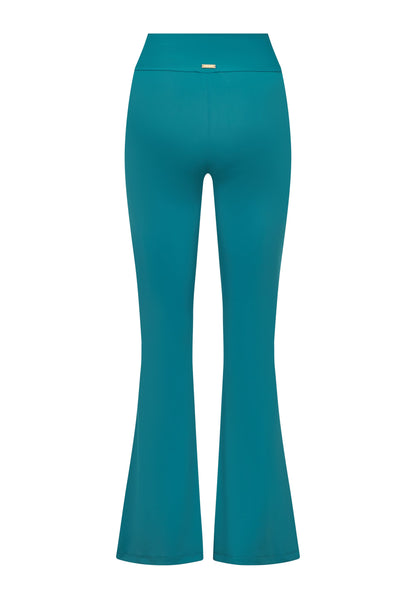 Miami Sculpt UV Flare Leggings Turkos