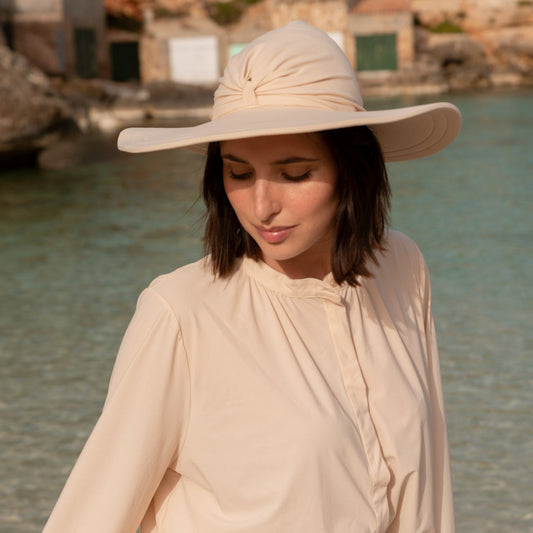 Bahamas UV-solhatt Beige