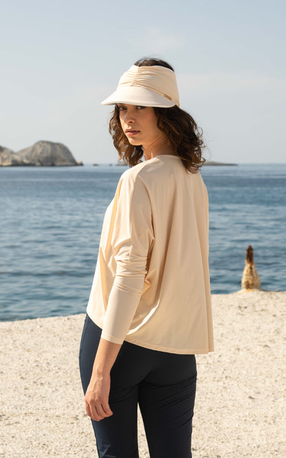 Mykonos UV-topp Nude
